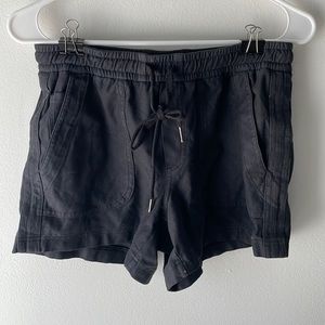 black athleta shorts